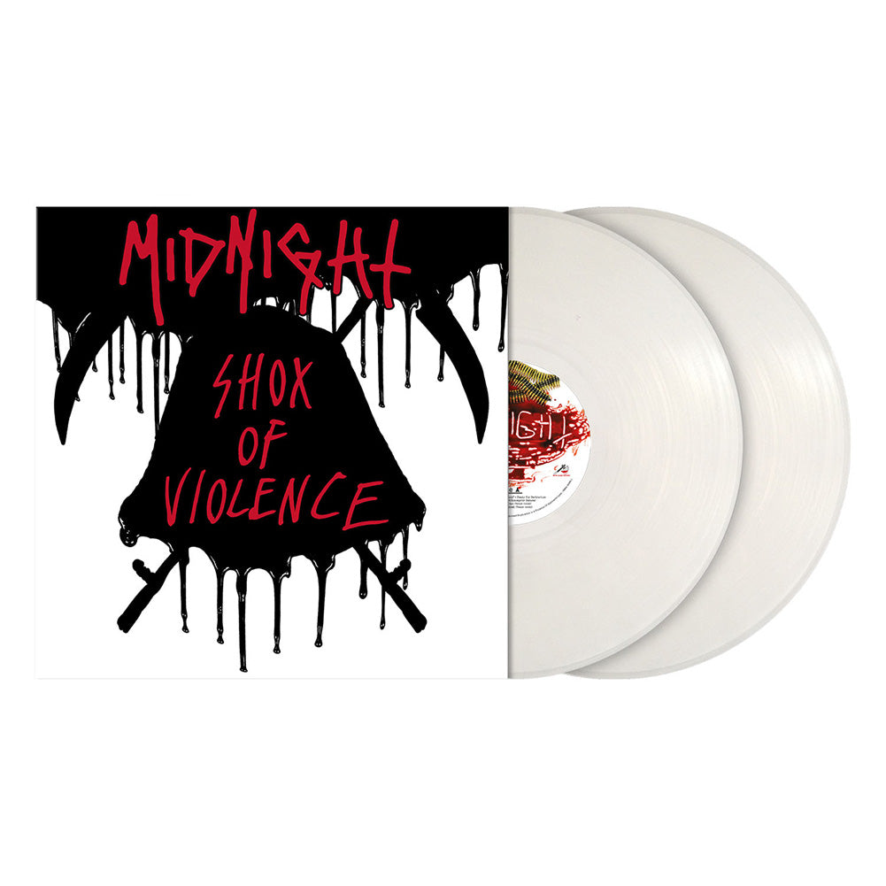 Midnight "Shox Of Violence" 2x12" White Vinyl