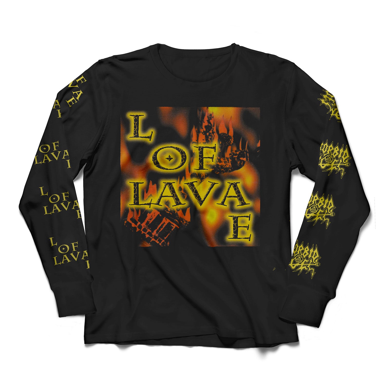Morbid Angel "Love Of Lava" Long Sleeve T shirt - PRE-ORDER
