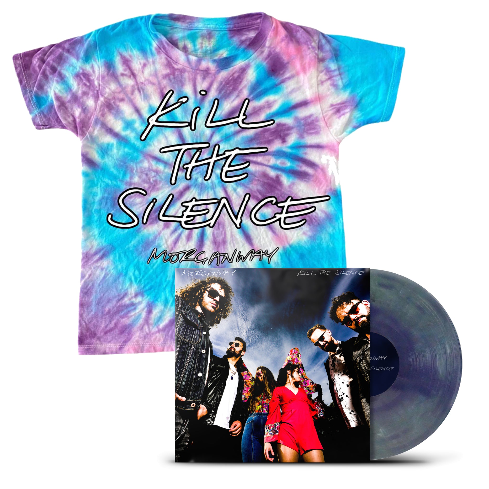 Morganway "Kill The Silence" Eco Vinyl & T shirt - PRE-ORDER