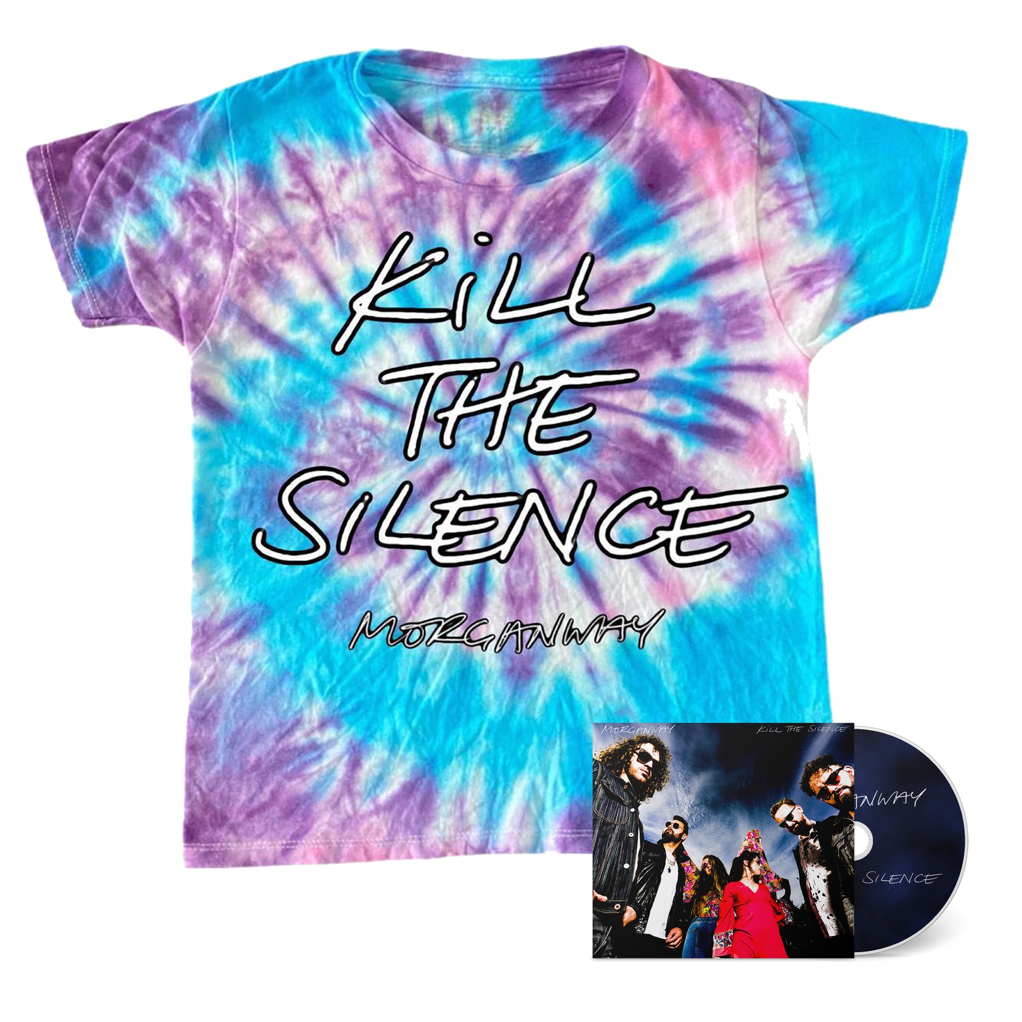 Morganway "Kill The Silence" CD & Eco T shirt - PRE-ORDER