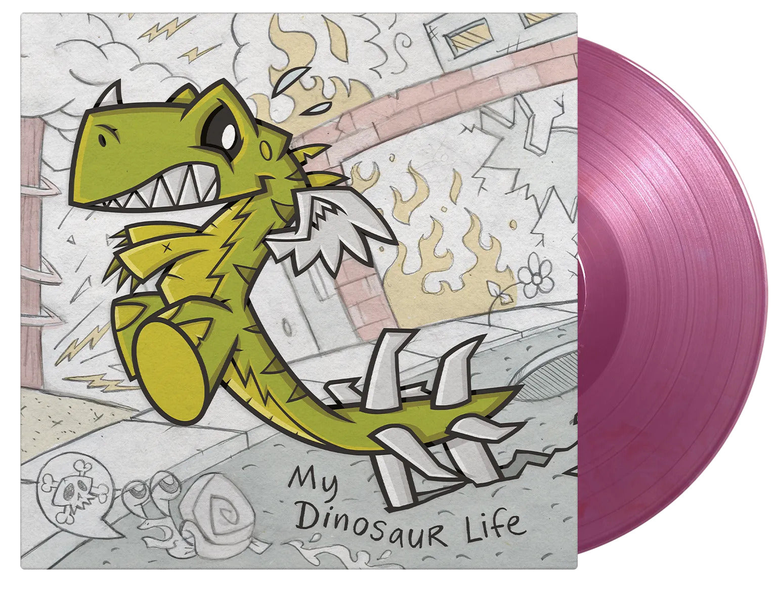 Motion City Soundtrack "My Dinosaur Life" 180g Purple / Red Vinyl - PRE-ORDER