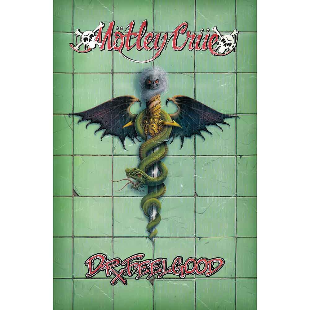 Motley Crue "Dr Feelgood" Flag