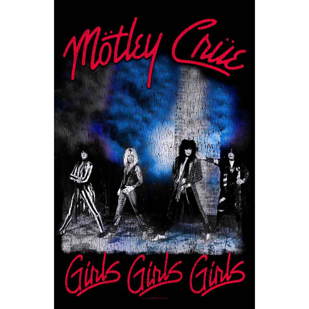 Motley Crue "Girls Girls Girls" Flag