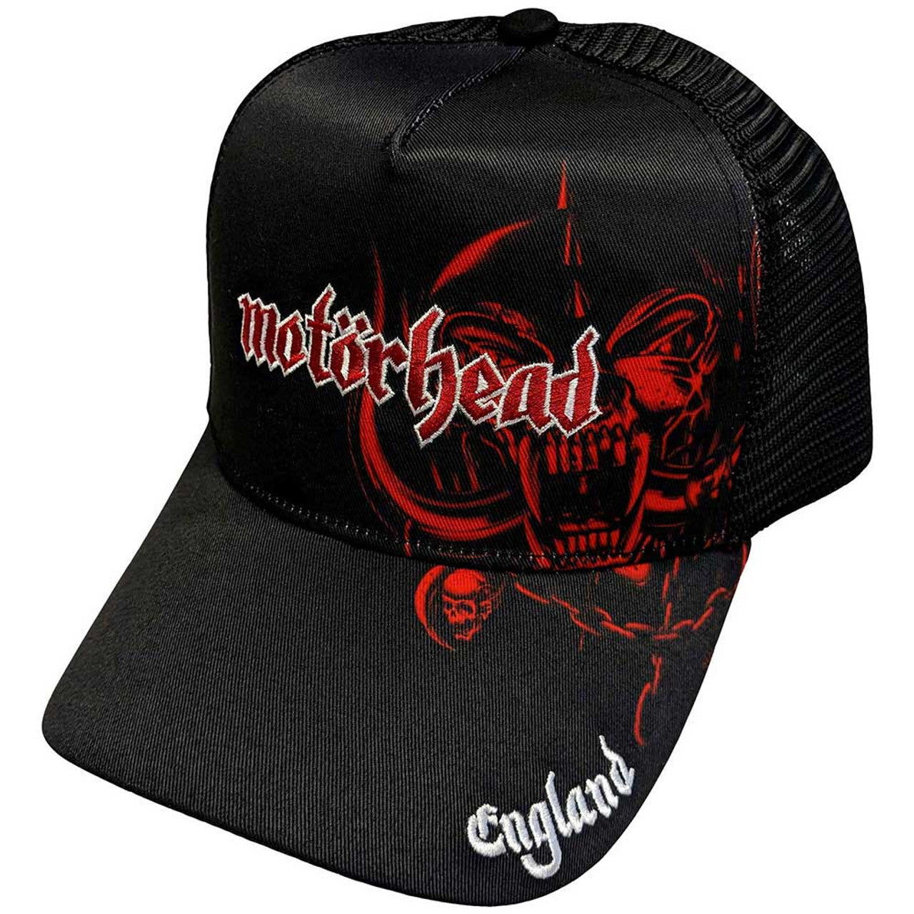 Motorhead "England Red Warpig" Mesh Back Cap