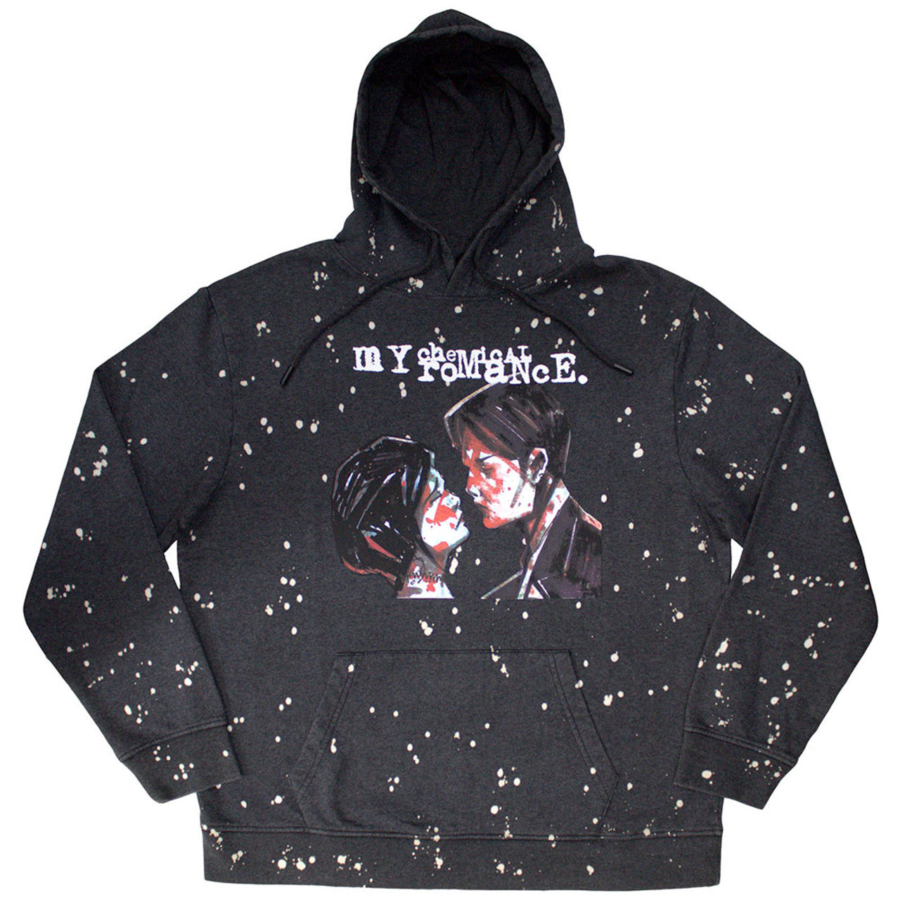 My Chemical Romance "Three Cheers" Dip Dye Pullover Hoodie