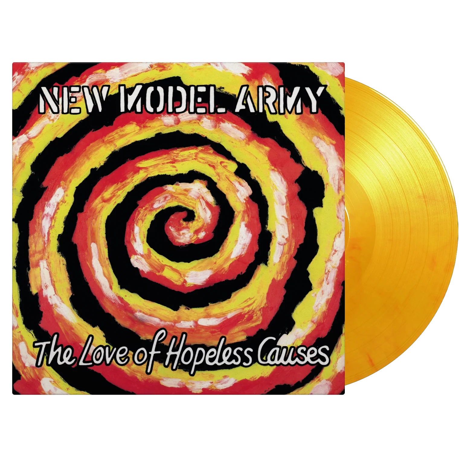 New Model Army "The Love of Hopeless Causes" Flaming Vinyl