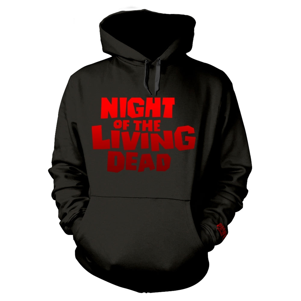 Night Of The Living Dead "Zombie F3" Black Pullover Hoodie