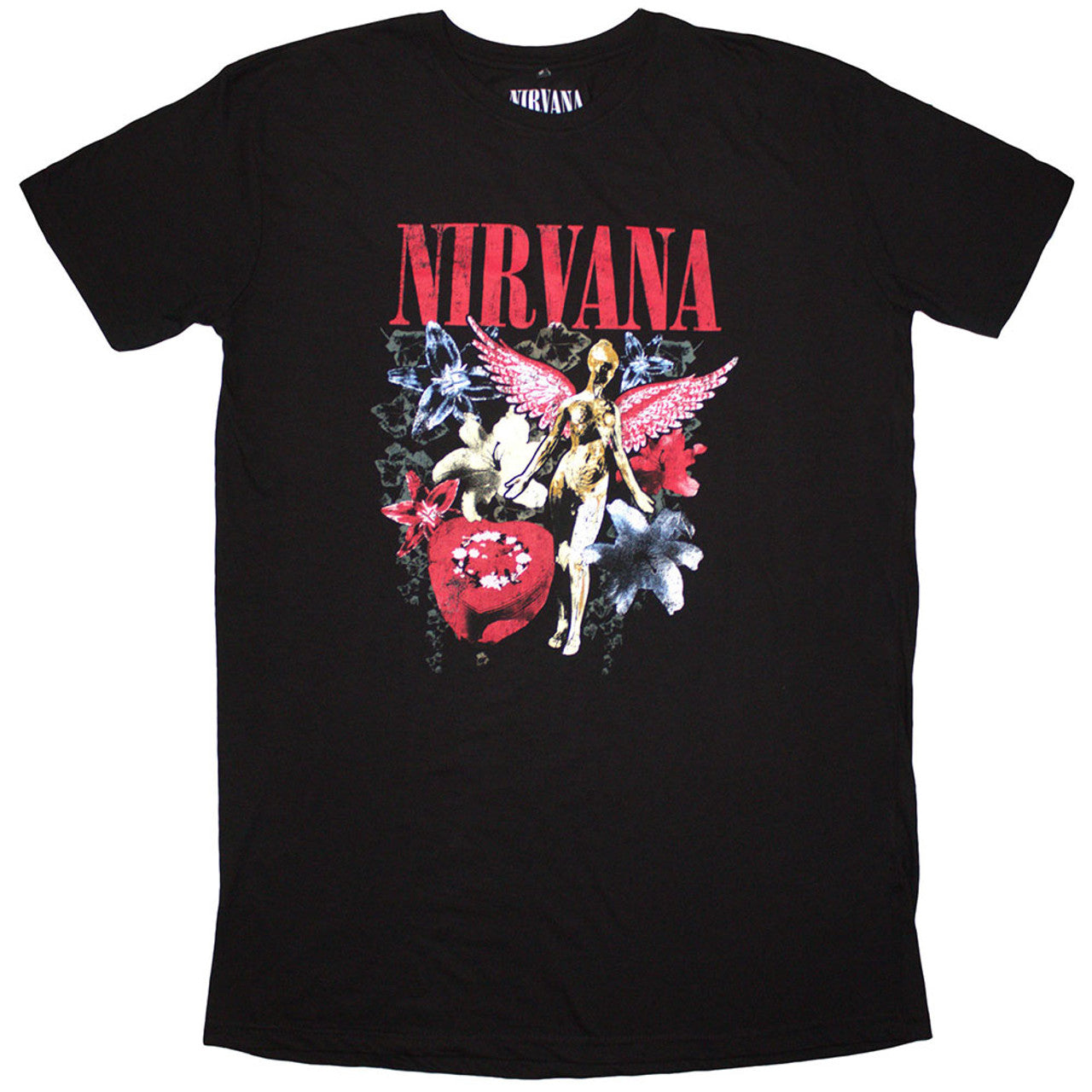 Nirvana "In Utero Vintage Collage" T shirt Dress