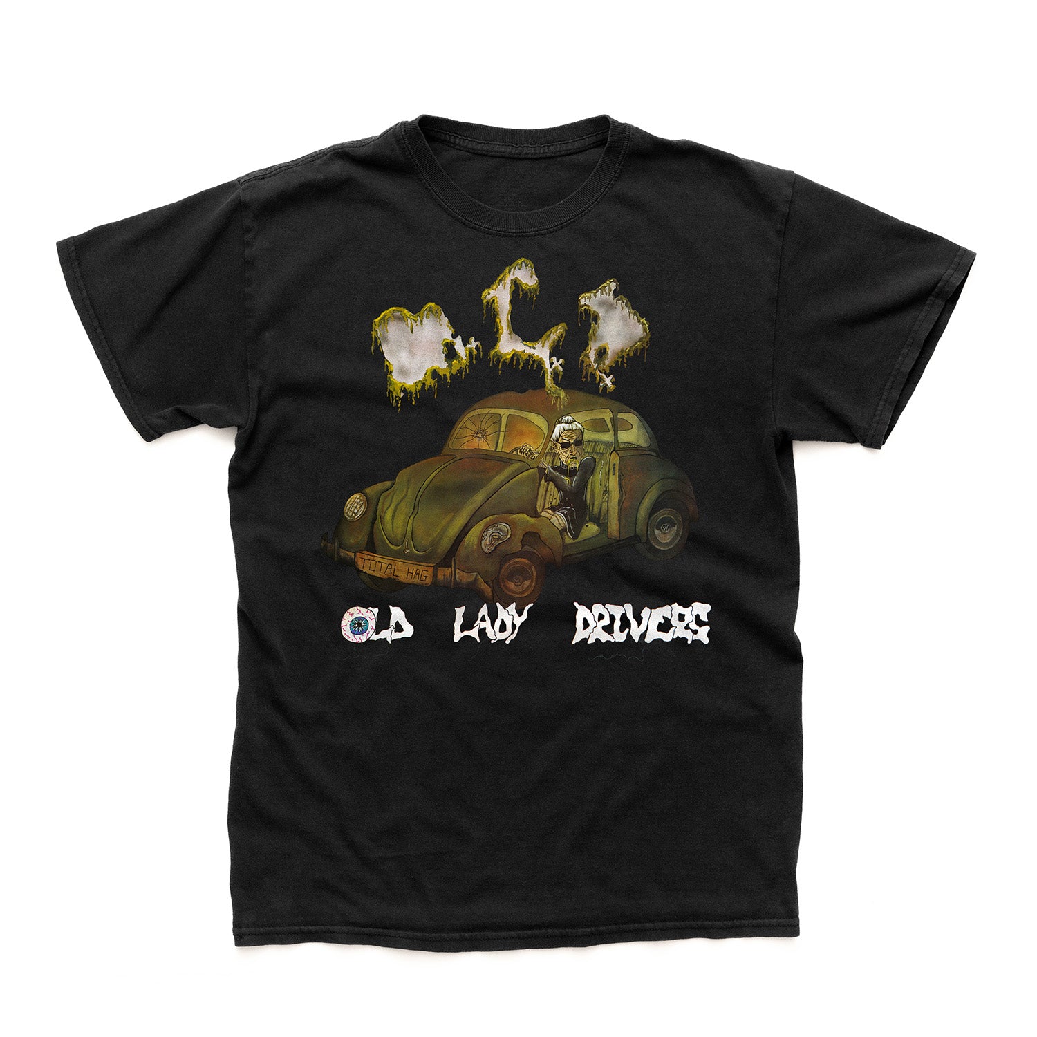 O.L.D. "Old Lady Drivers" Black T shirt