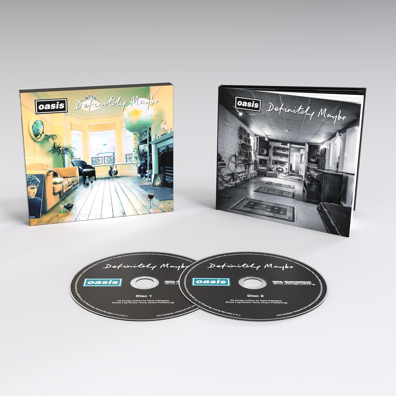 Oasis "Definitely Maybe (Deluxe Edition)" 30th Anniversary 2 CD