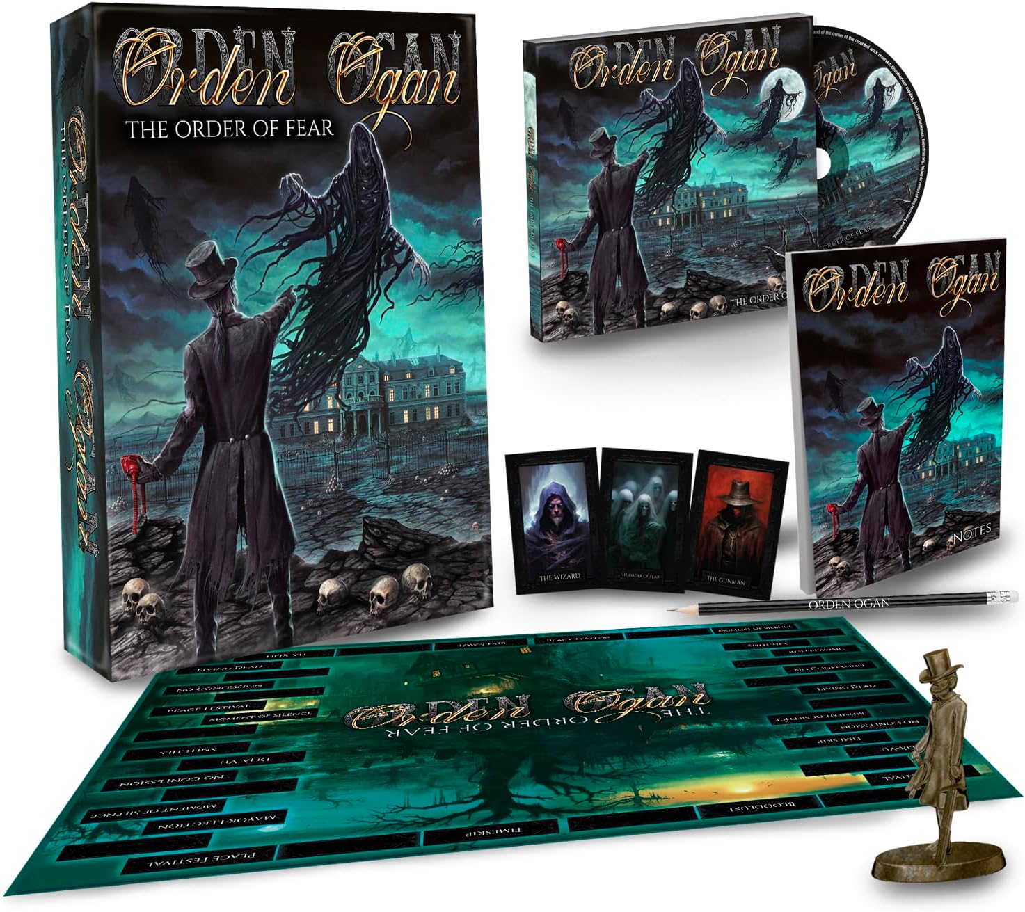 Orden Ogan "The Order Of Fear" Ltd Edition CD Box Set - PRE-ORDER