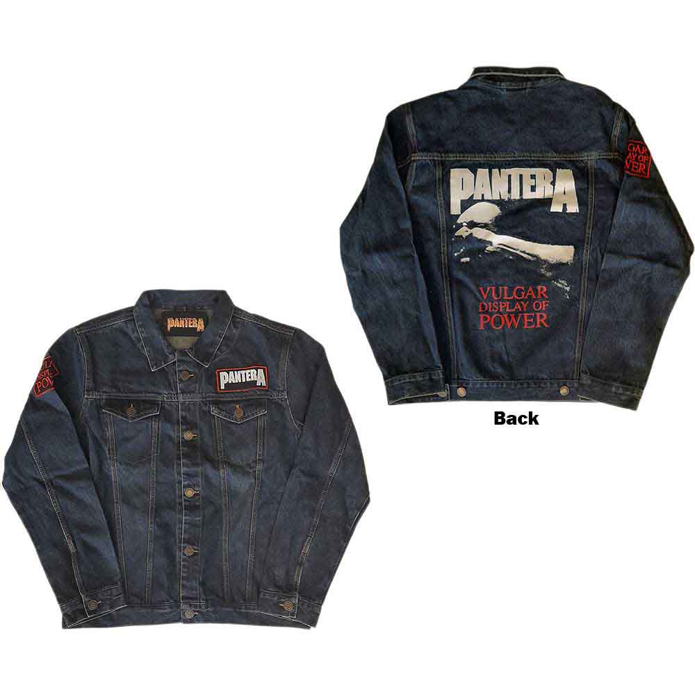 Pantera "Vulgar Display Of Power" Denim Jacket