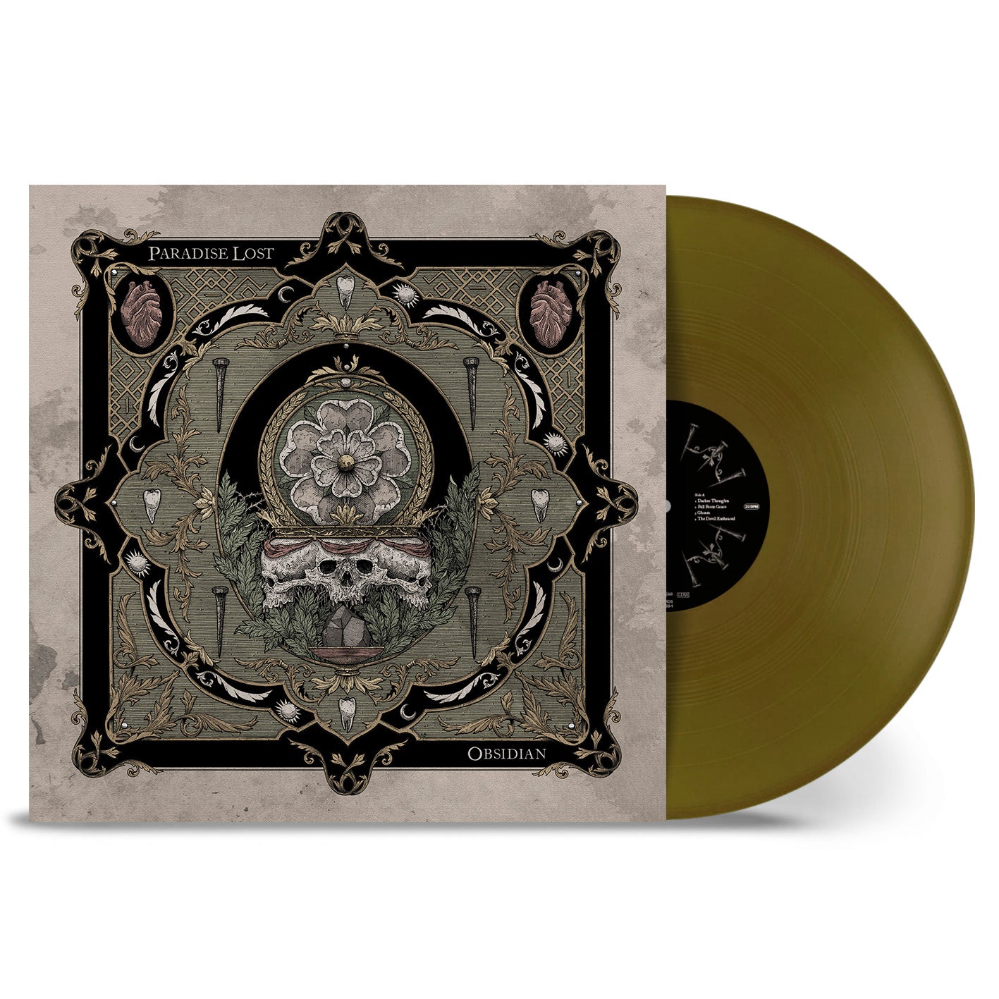 Paradise Lost "Obsidian" Gatefold Gold Vinyl  - PRE-ORDER