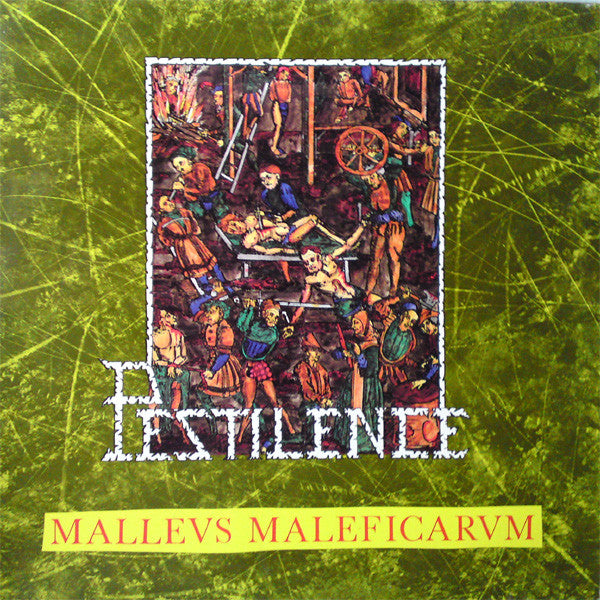 Pestilence "Malleus Maleficarum" Yellow Splatter Vinyl
