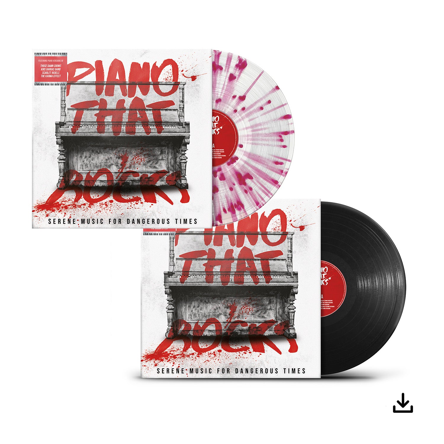 Var. "Piano That Rocks" All Vinyl Bundle - Colour Vinyl, Black Vinyl & Download - PRE-ORDER