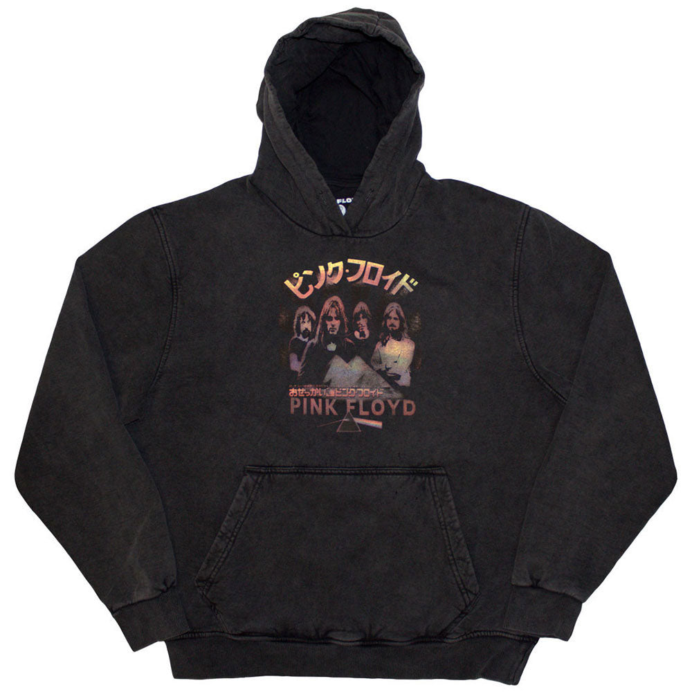 Pink Floyd "Japan Poster" Charcoal Grey Pullover Hoodie