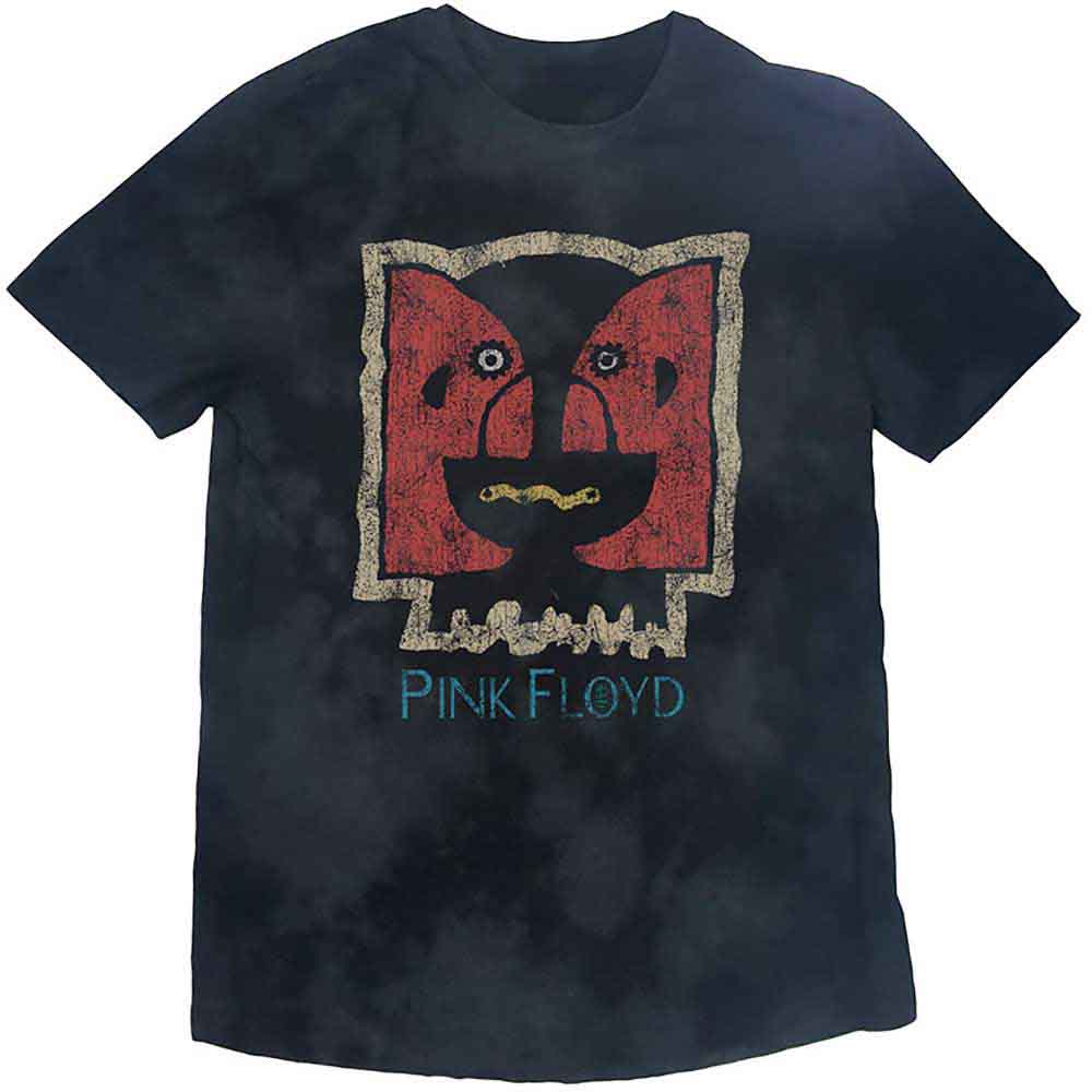 Pink Floyd "The Division Bell Vintage" Black Dip Dye T shirt