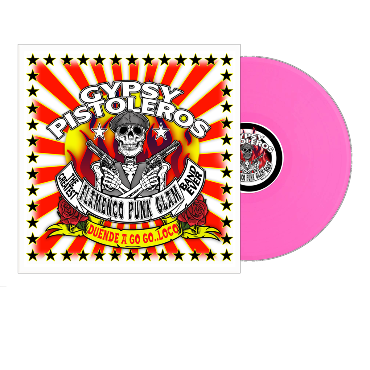 Gypsy Pistoleros "Duende a Go Go Loco" Pink Vinyl