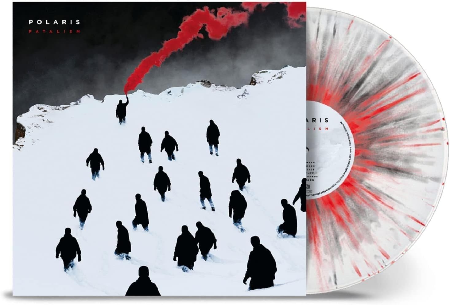 Polaris "Fatalism" Clear w/ Green, Violet & Curacao Splatter Vinyl - PRE-ORDER