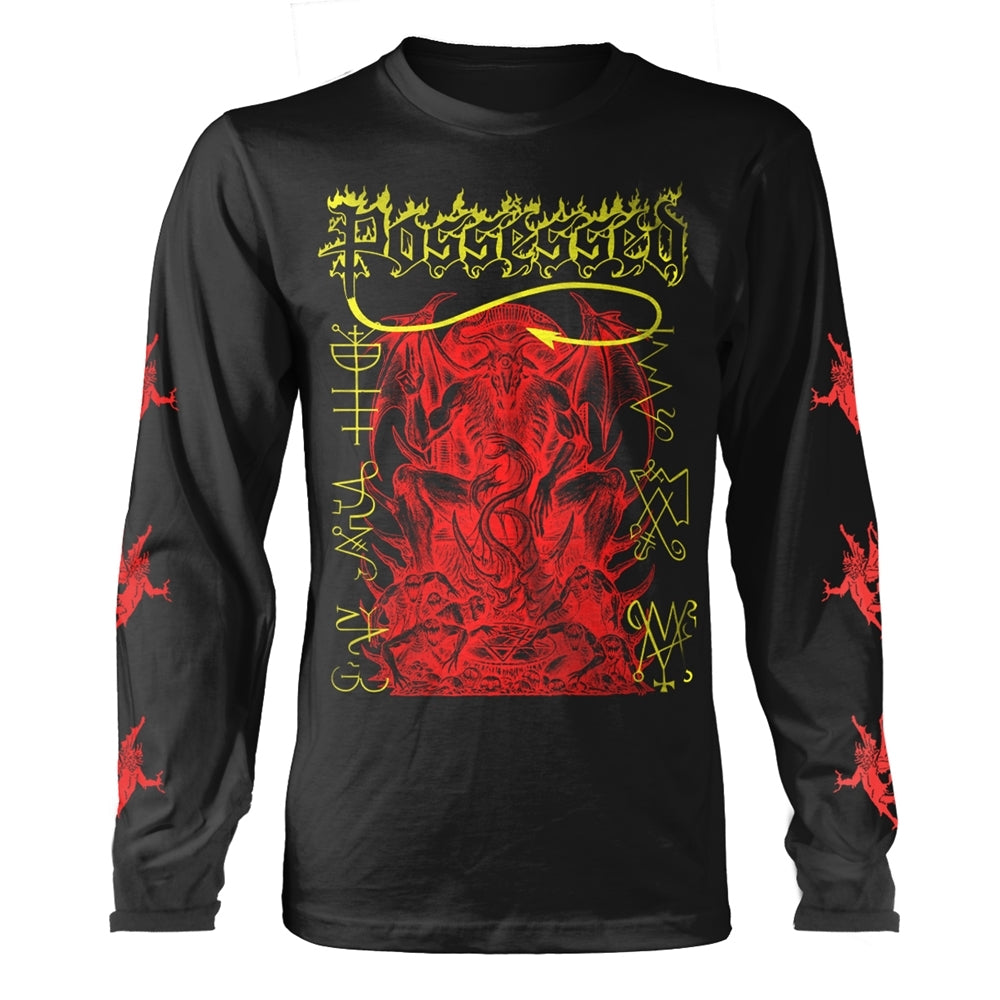 Possessed "Baphomet" Long Sleeve T Shirt