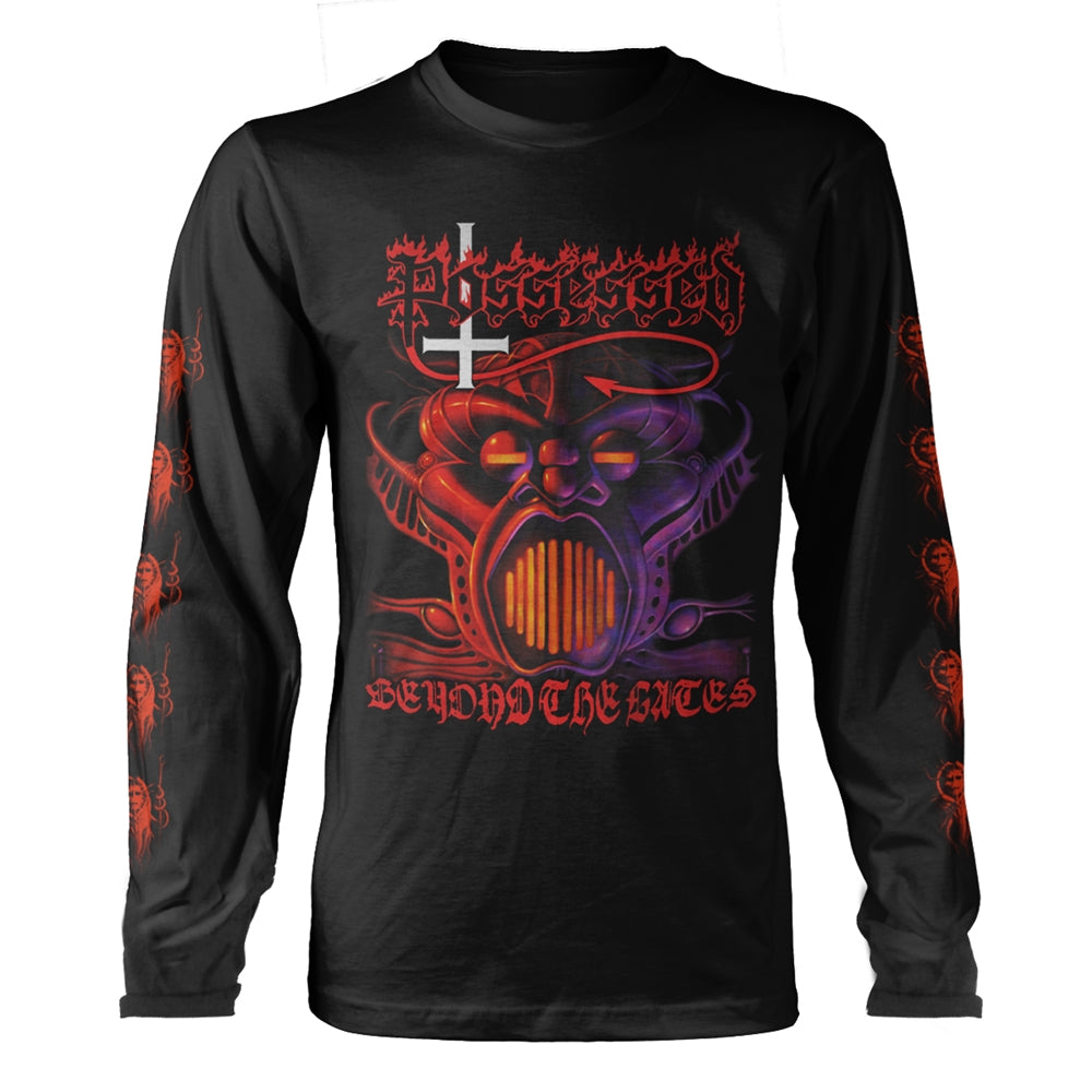 Possessed "Beyond The Gates" Black Long Sleeve T shirt