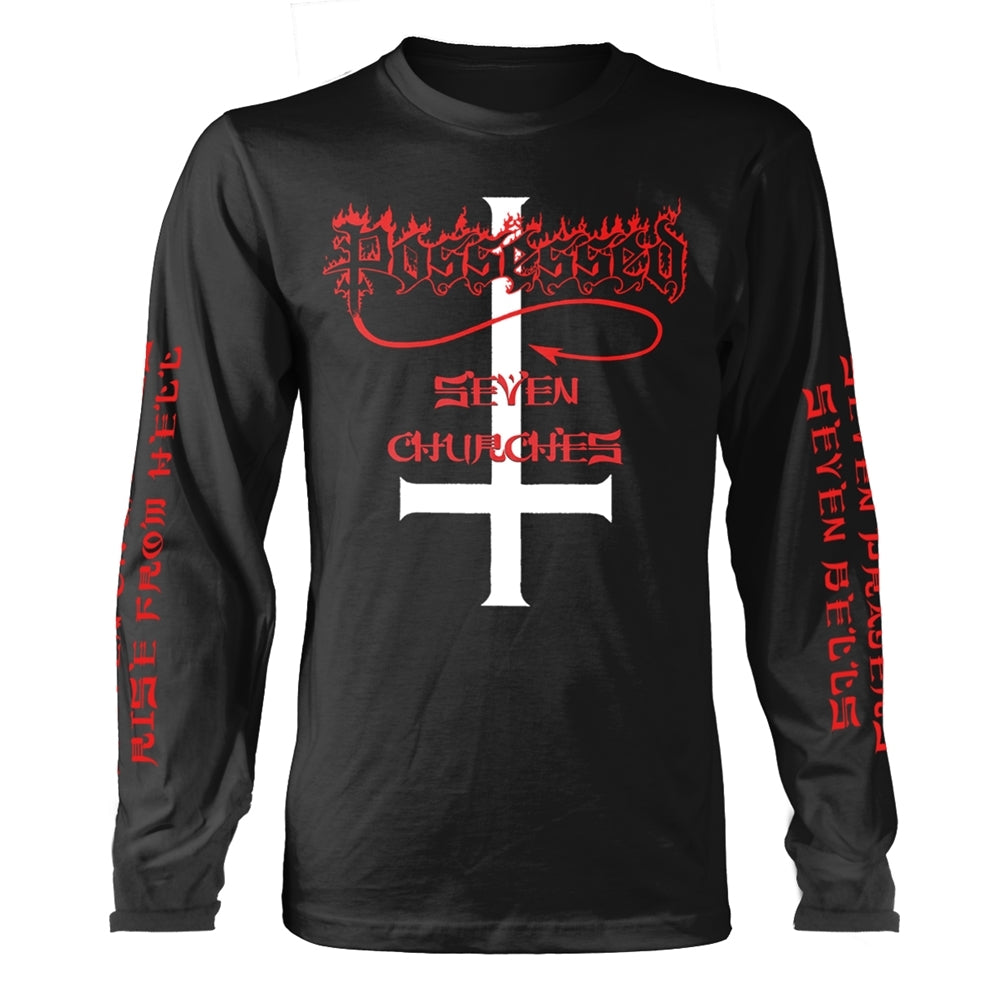 Possessed "Seven Churches" Long Sleeve T Shirt