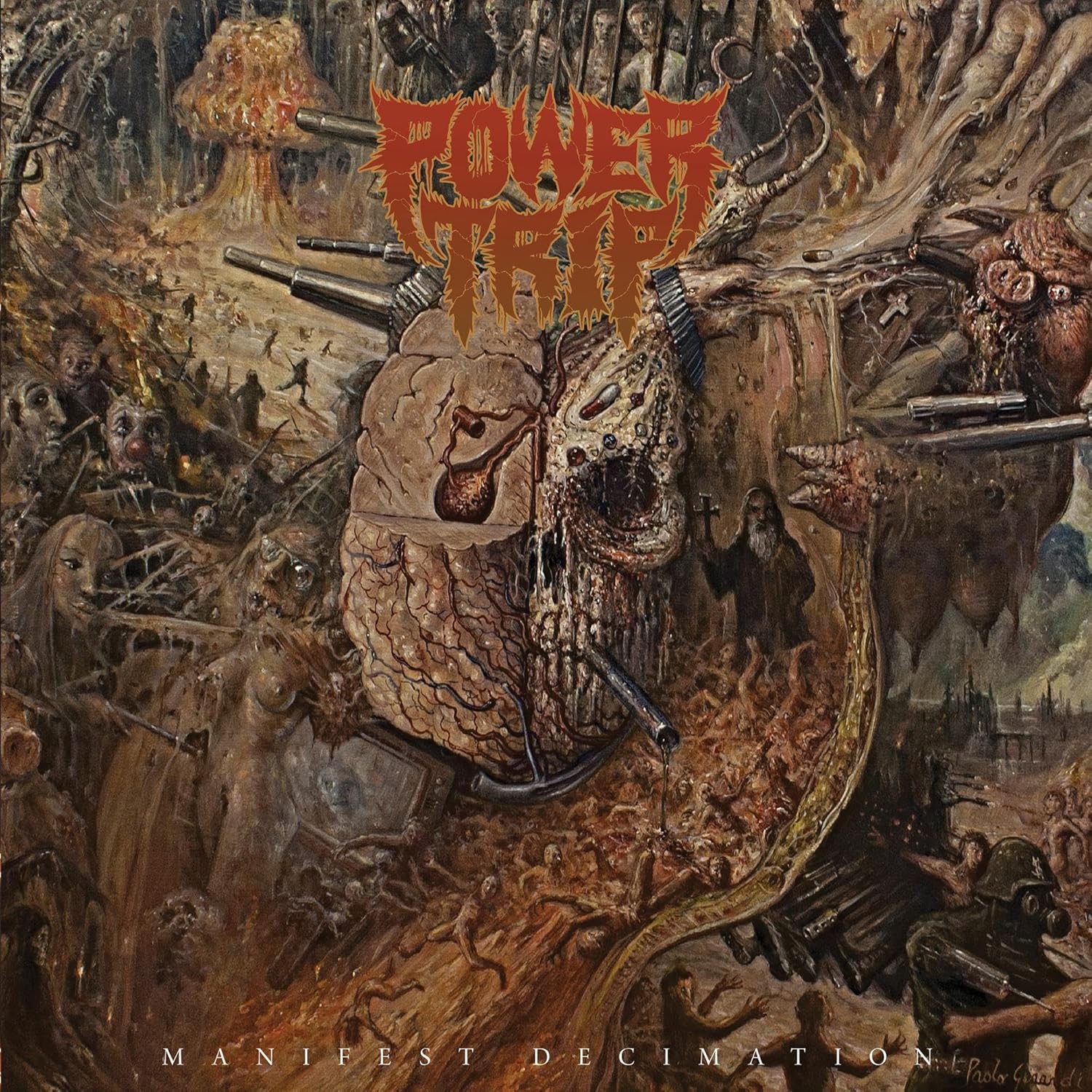 Power Trip "Manifest Decimation" Vinyl