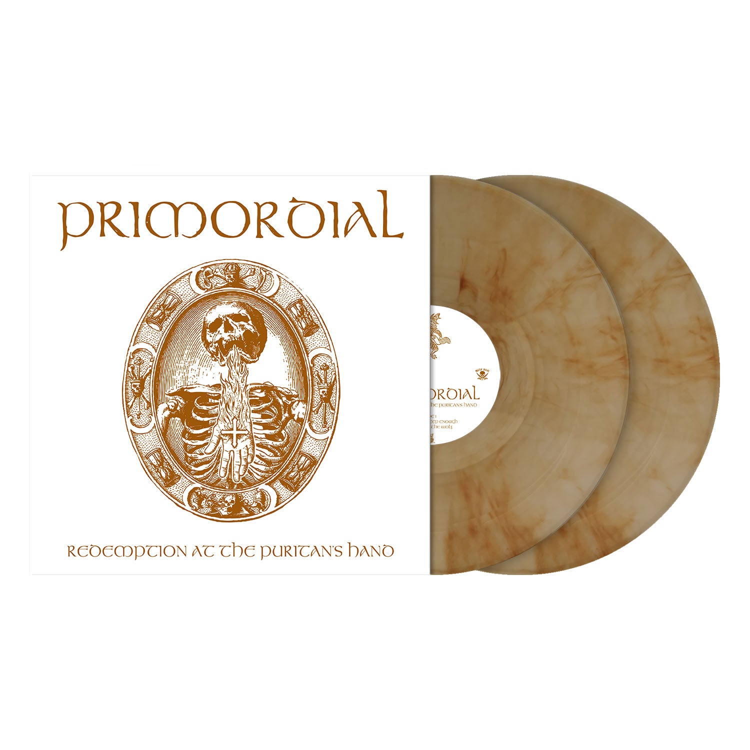Primordial "Redemption At The Puritan's Hand" Gatefold 2x12" Clear / Brown Smoke Vinyl