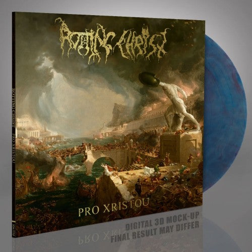 Rotting Christ "Pro Xristou" Gatefold Clear, Red and Blue Mixed Vinyl - PRE-ORDER