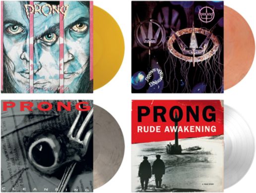 Prong Vinyl Bundle - "Prove You Wrong", "Cleansing", "Beg To Differ" & "Rude Awakening" - PRE-ORDER