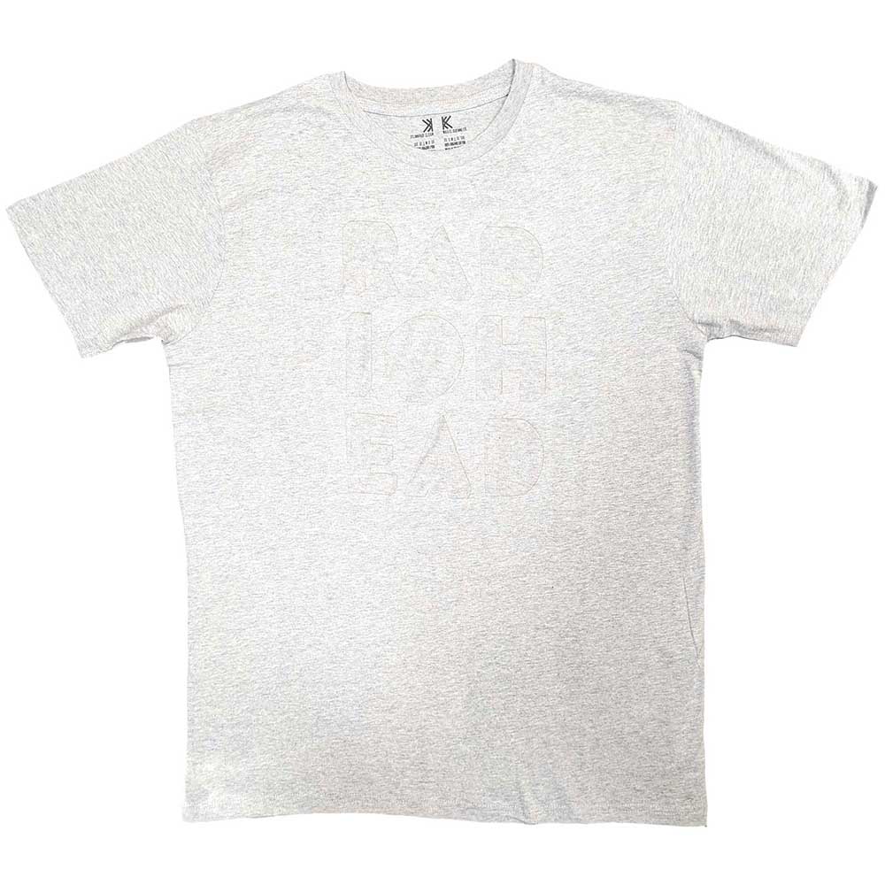 Radiohead "Note Pad" Grey T shirt