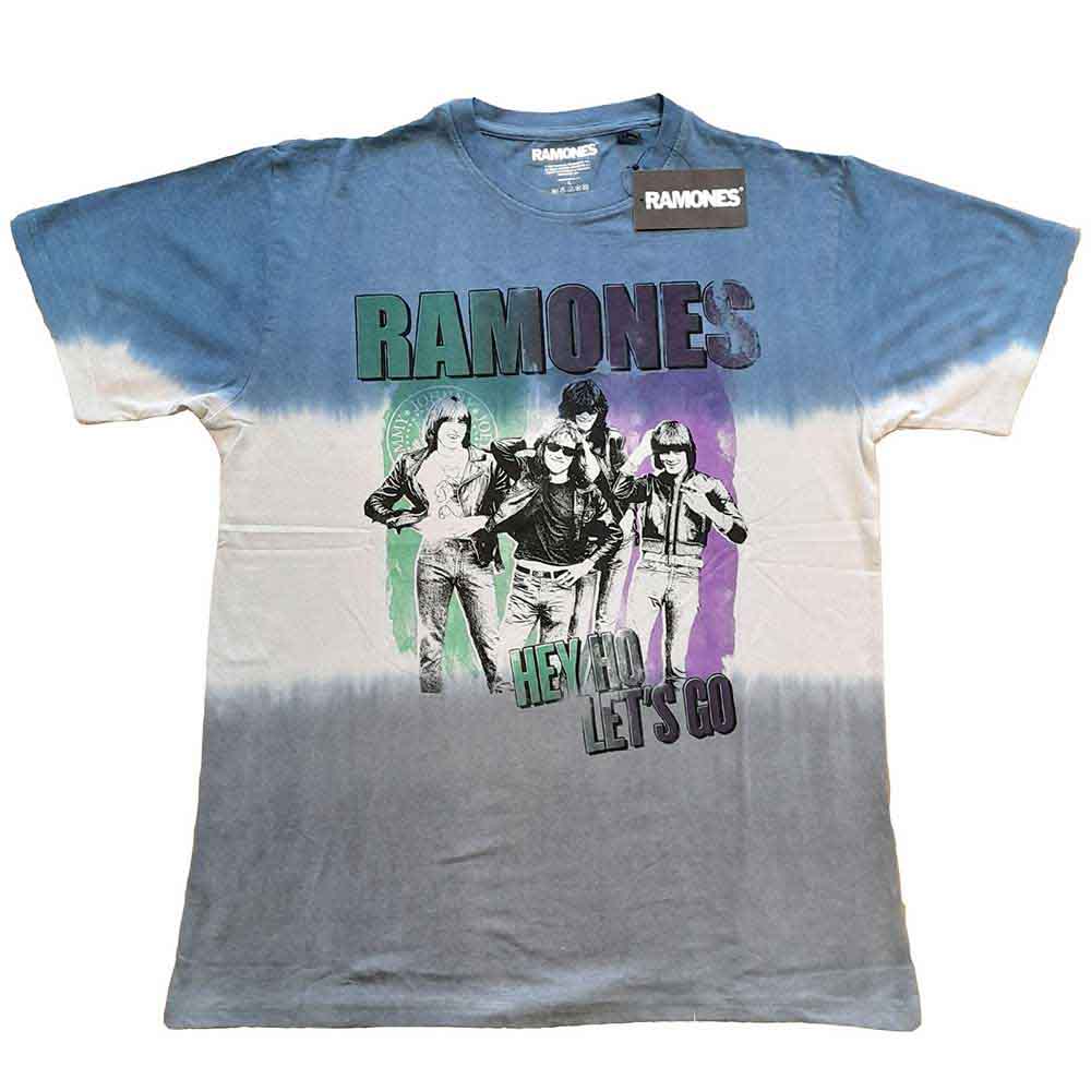 Ramones "Hey Ho Retro" Dye T shirt