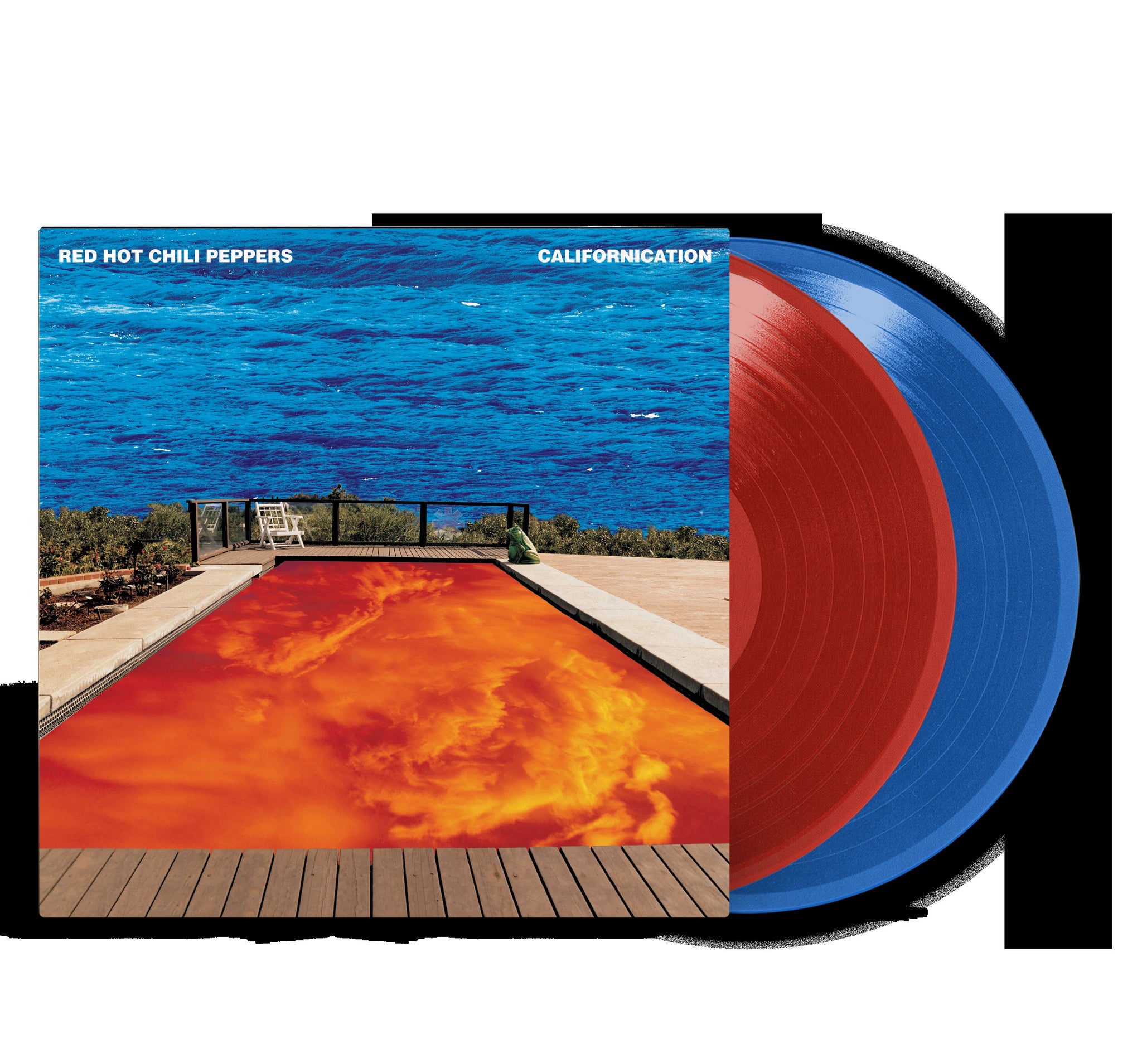 Red Hot Chili Peppers "Californication" 2x12" Red / Ocean Blue Vinyl