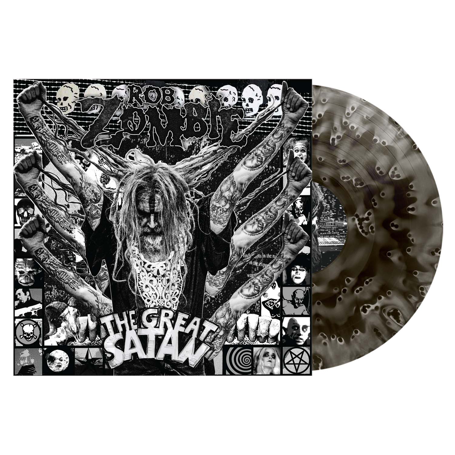 Rob Zombie "The Great Satan" Ghostly Black Vinyl - PRE-ORDER