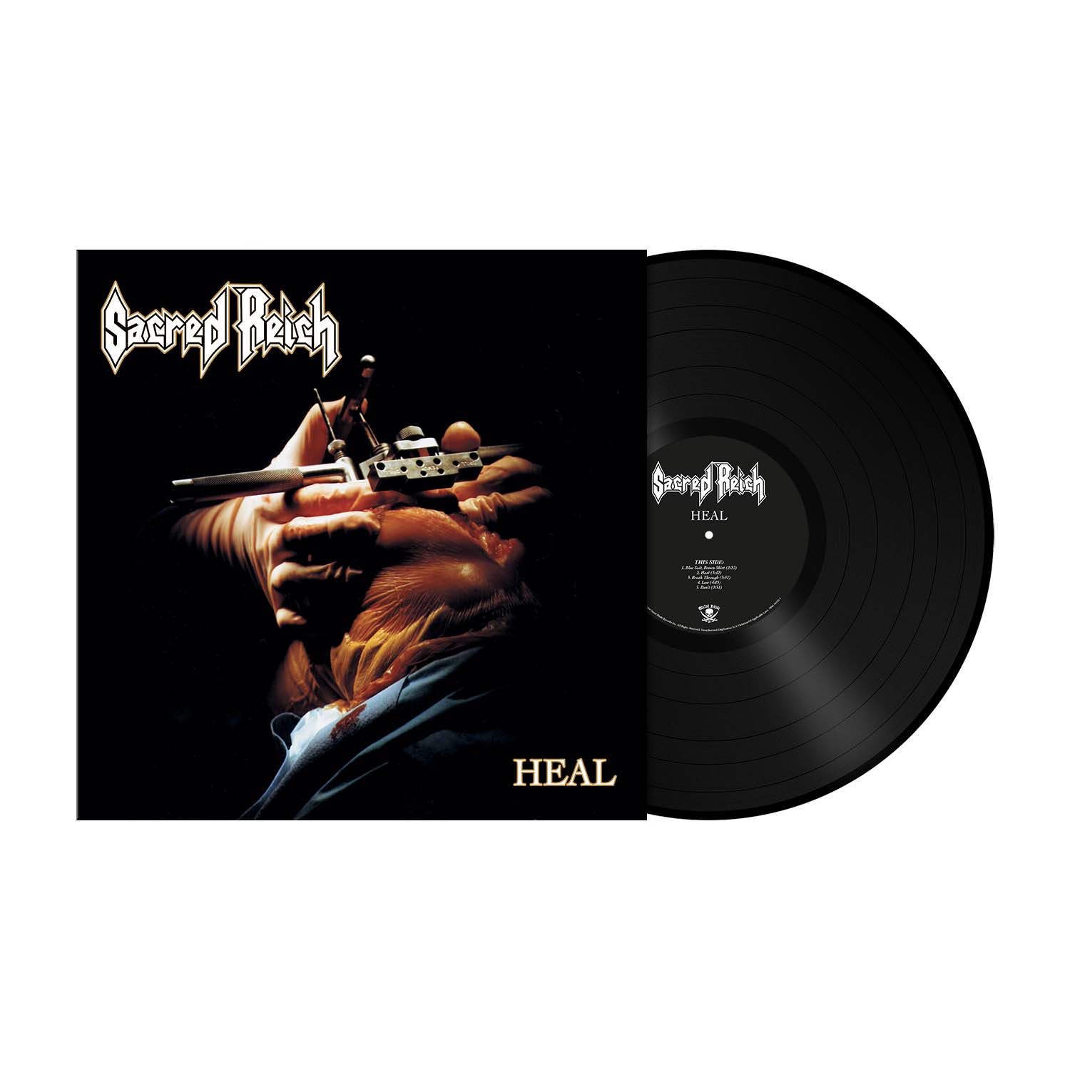 Sacred Reich "Heal" 180g Black Vinyl