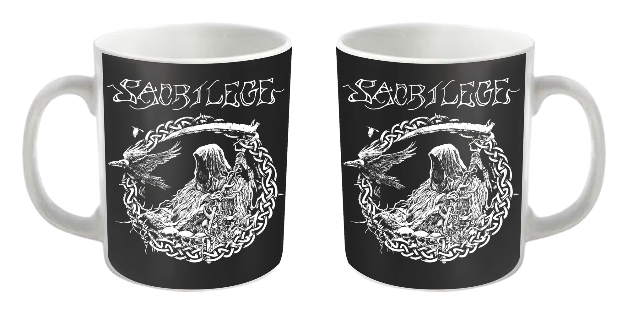 Sacrilege "Reaper" White Mug