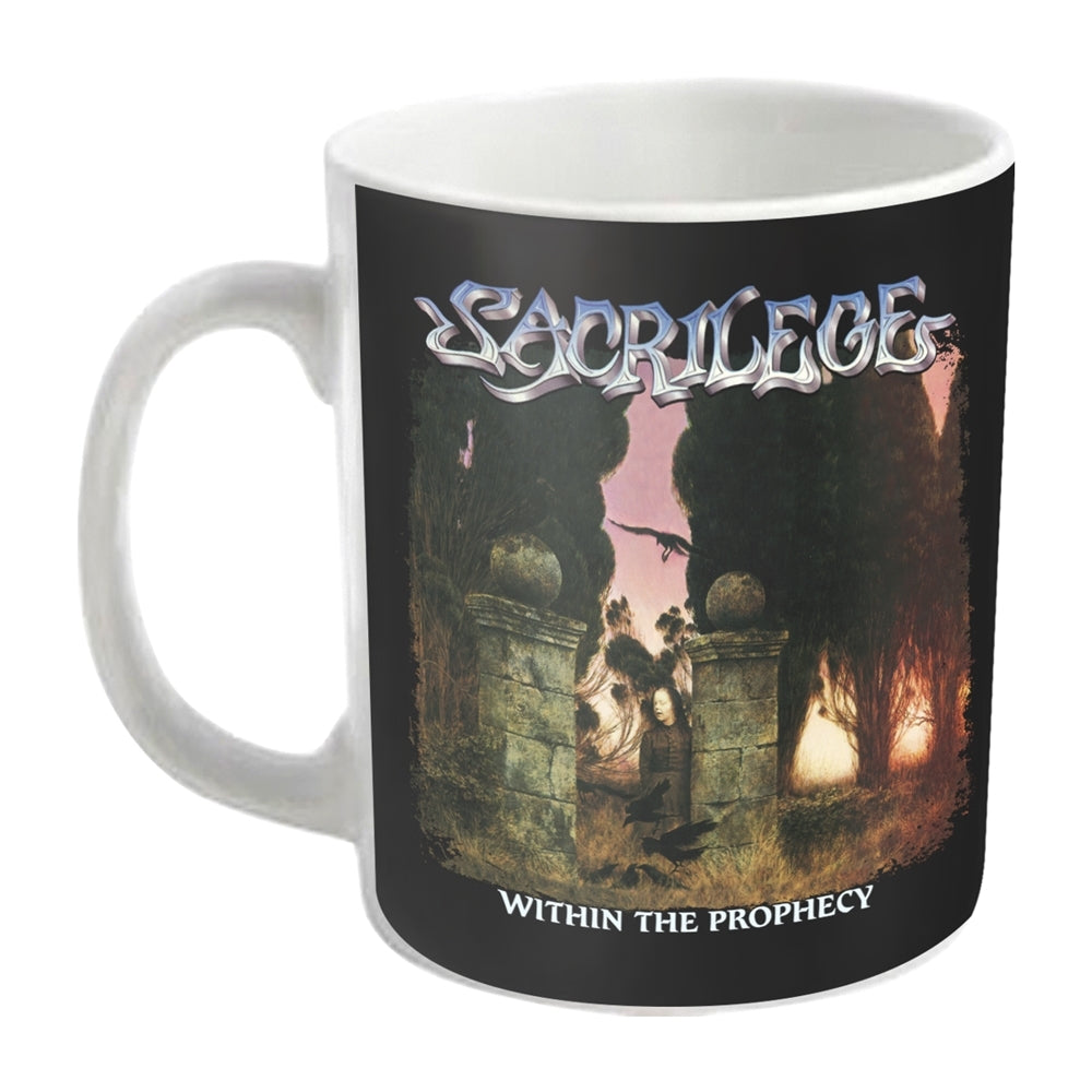 Sacrilege "Within The Prophecy" White Mug