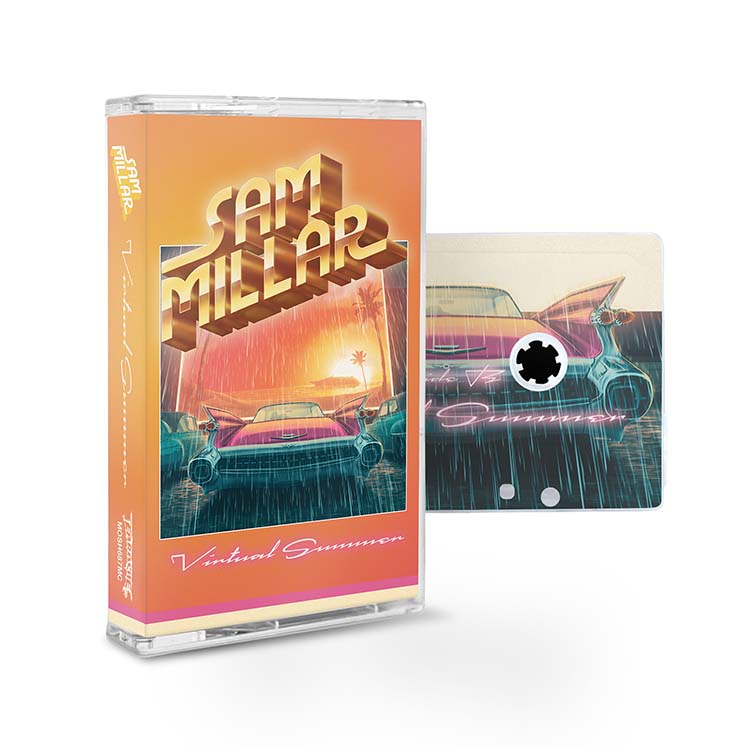 Sam Millar "Virtual Summer" Cassette Tape & Download - PRE-ORDER