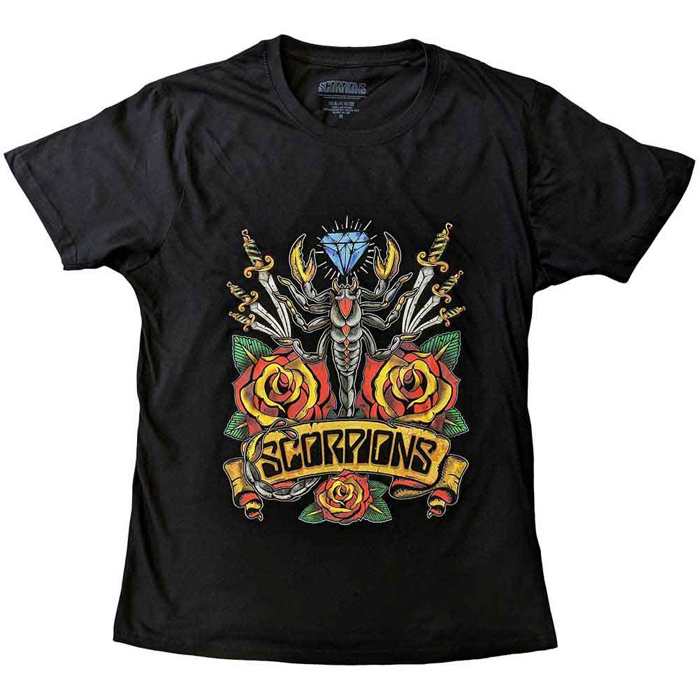 Scorpions "Traditional Tattoo" Black T shirt