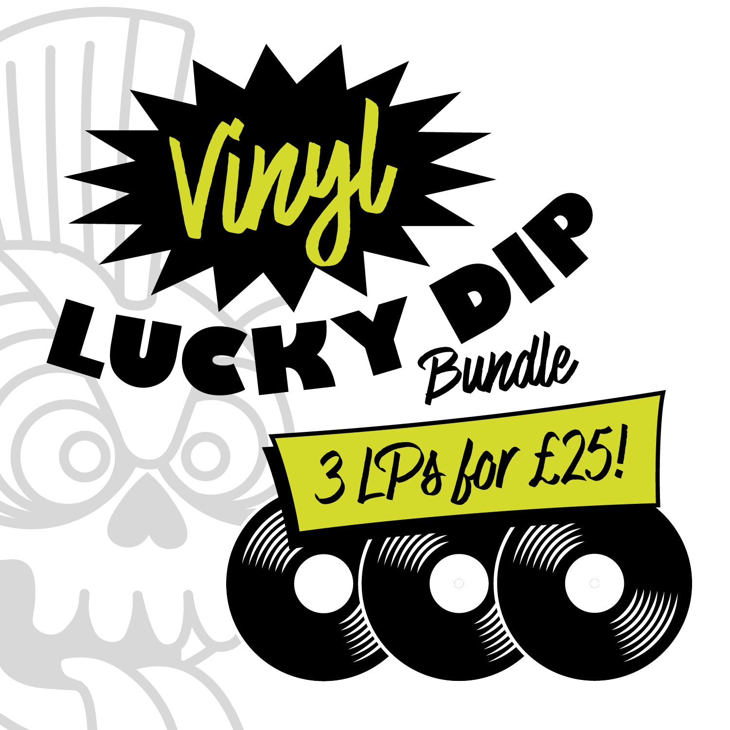 Lucky Dip Sale - 3 LPs for £25