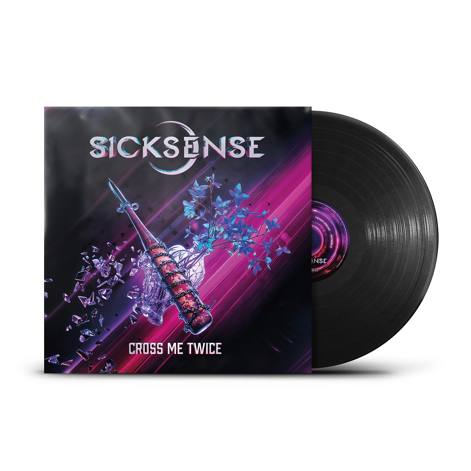 Sicksense "Cross Me Twice" Black Vinyl & Download - PRE-ORDER