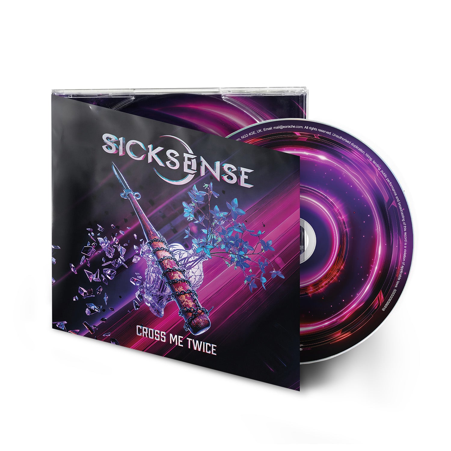 Sicksense "Cross Me Twice" Digipak CD & Download - PRE-ORDER