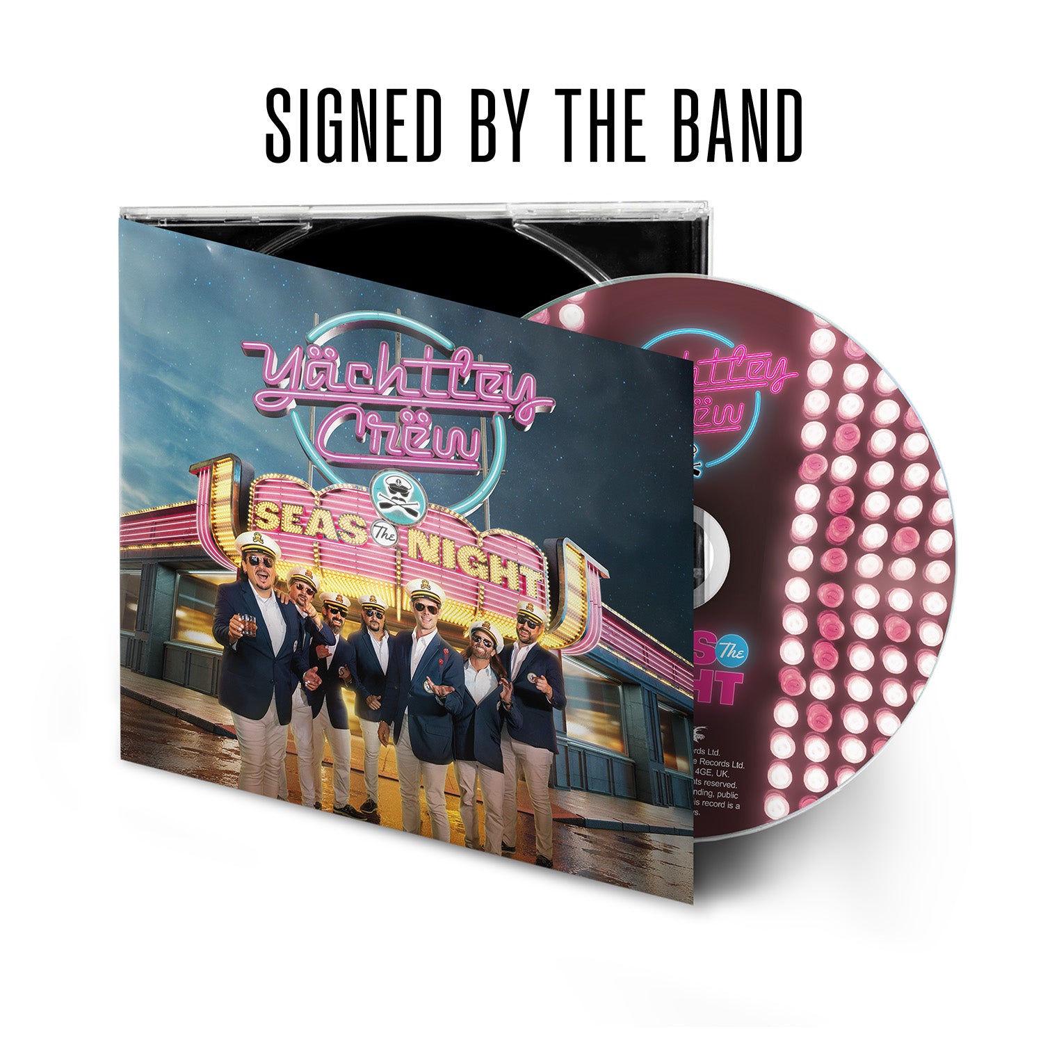 Yachtley Crew "Seas The Night" SIGNED Digipak CD & Download - PRE-ORDER