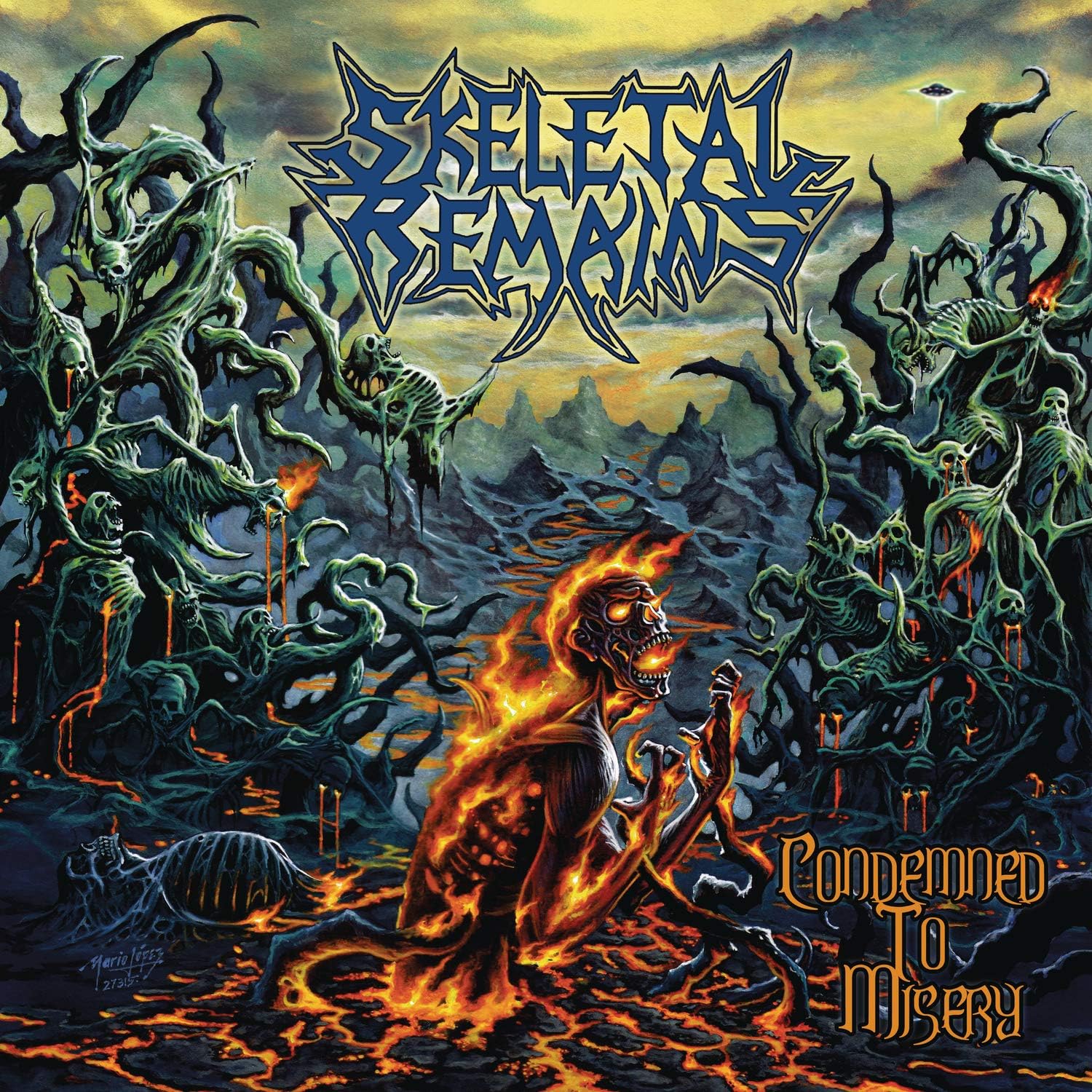 Skeletal Remains "Condemned To Misery" Vinyl