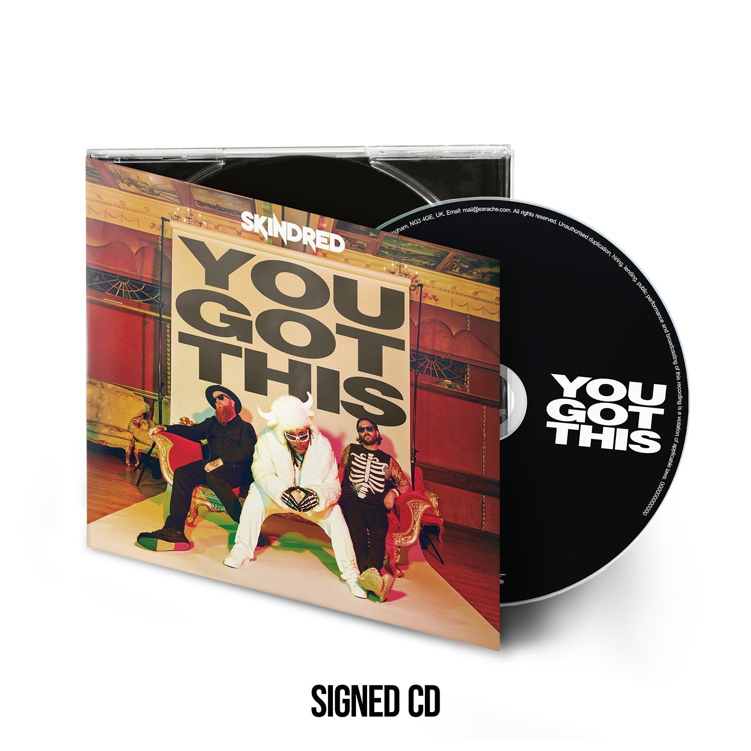 Skindred "You Got This" SIGNED Digipak CD - PRE-ORDER (Early Bird Price)