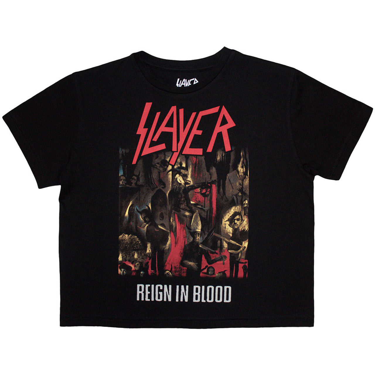Slayer "Reign In Blood" Crop Top