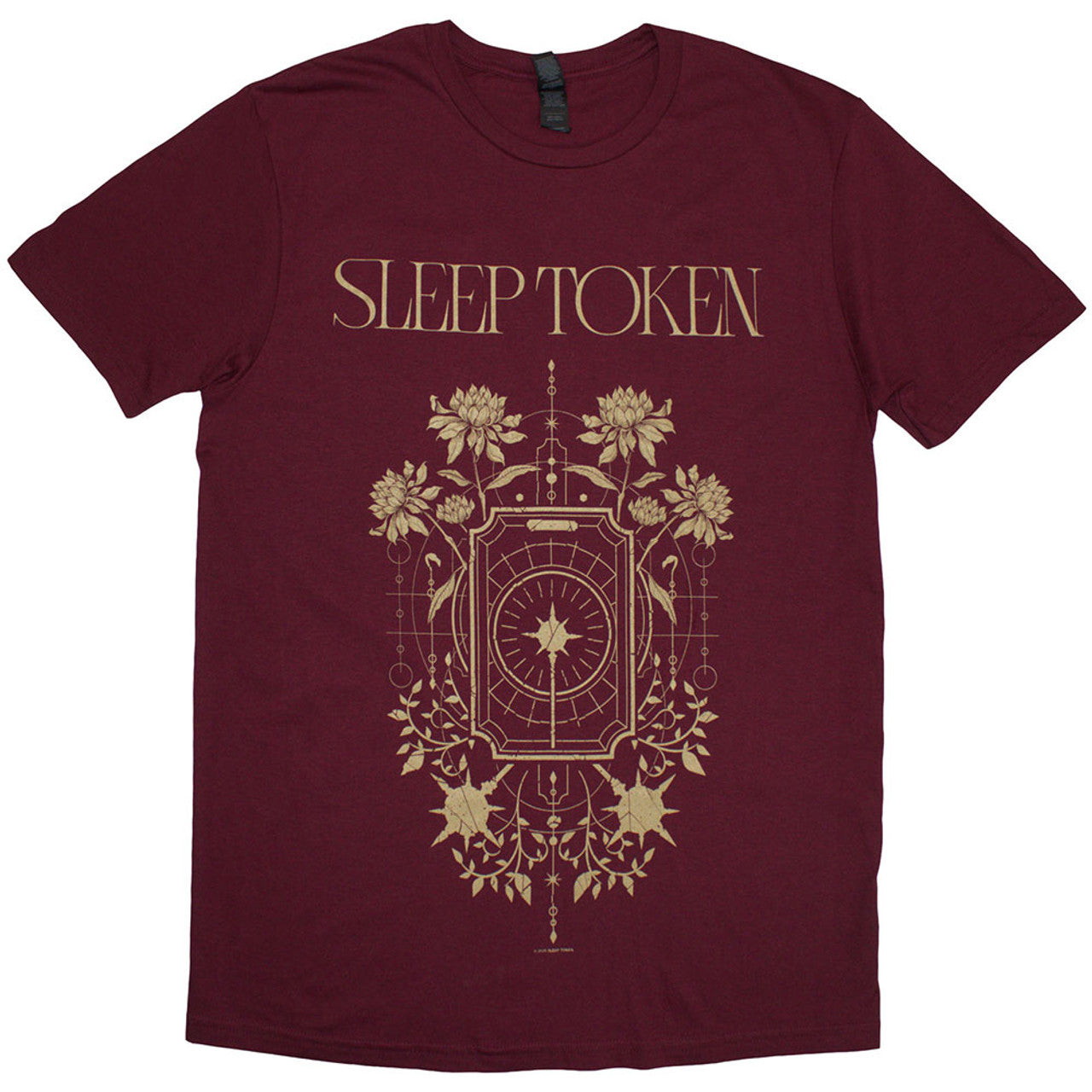 Sleep Token "Caramel" Maroon Red T shirt