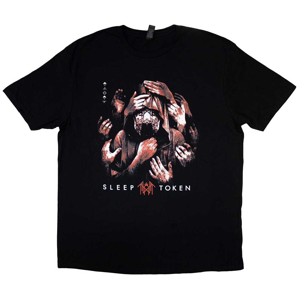 Sleep Token "Grabbing Hands" Black T shirt