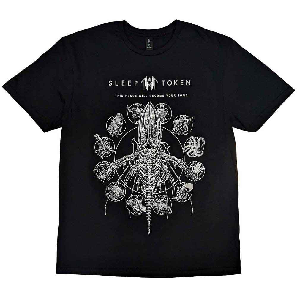 Sleep Token "Tomb Whale" Black T shirt