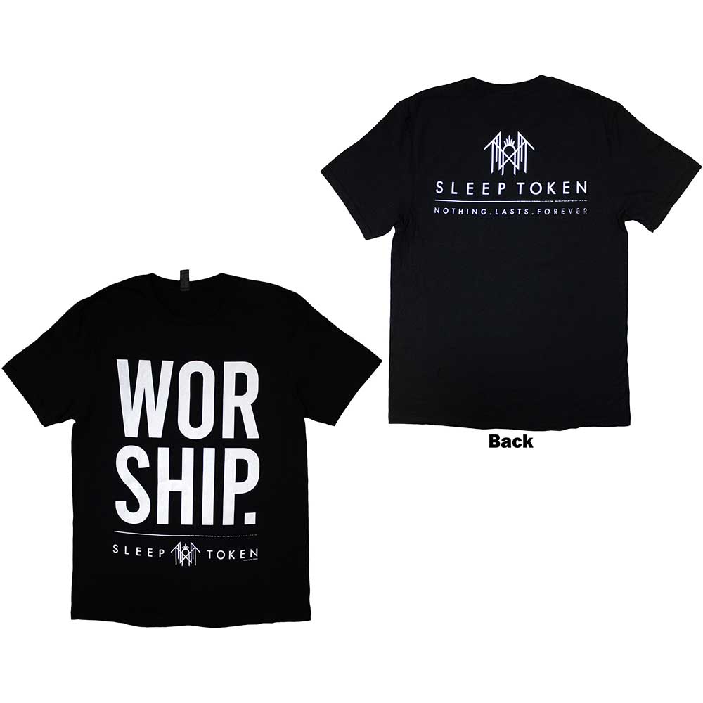 Sleep Token "Worship" Black T shirt